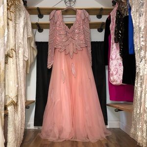 Vintage Pink Gown